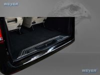 Weyer stainless steel rear bumper protection fits for MERCEDES Mercedes V / VITO W 447